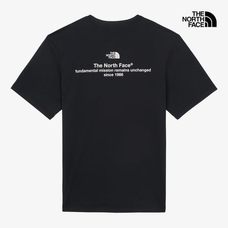 M'S MISSION S/S R/TEE BLACK NT7UR04A