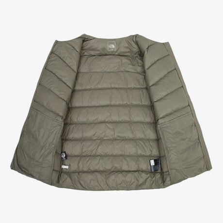 M'S POPLAR DOWN CARDIGAN (RDS) GRAYISH KHAKI NJ1DR54B