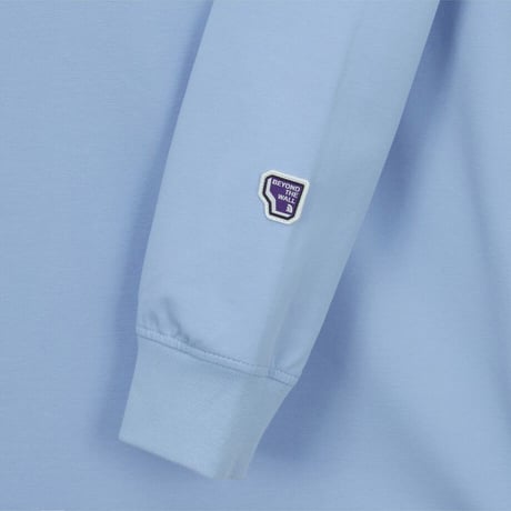 M'S OVERWALL L/S R/TEE PASTEL BLUE NT7TS00C