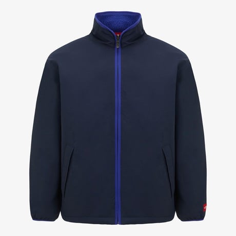 M TNF RED BOX REVERSIBLE FLEECE JACKET DARK NAVY NJ4FS29B