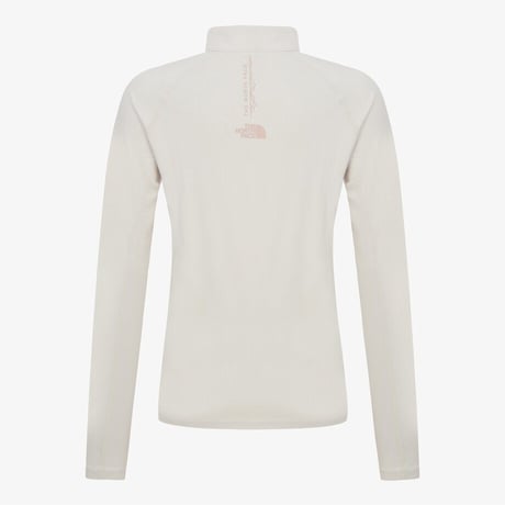 W'S RISCO L/S ZIP TEE CREAM NT7LR84C