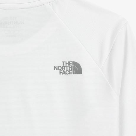 W'S STEPUP L/S R/TEE WHITE NT7TR81K