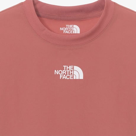 W'S ICE RUN S/S R/TEE ROSE PINK NT7UR36M