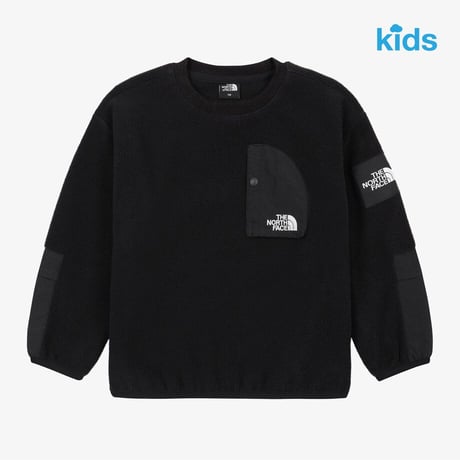 K'S DENALI FLEECE CREWNECK BLACK NM5MS53S