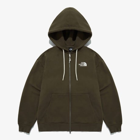 M'S ESSENTIAL HOOD ZIP UP DARK BROWN NJ5JQ53C