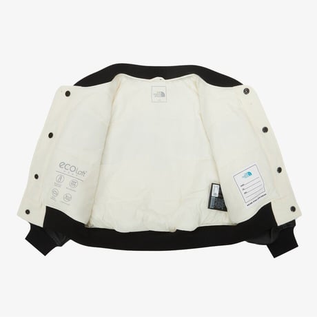 K'S VARSITY HEAT JACKET CREAM NJ3NR61T