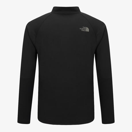 ASCEND L/S ZIP TEE BLACK NT7LS03A