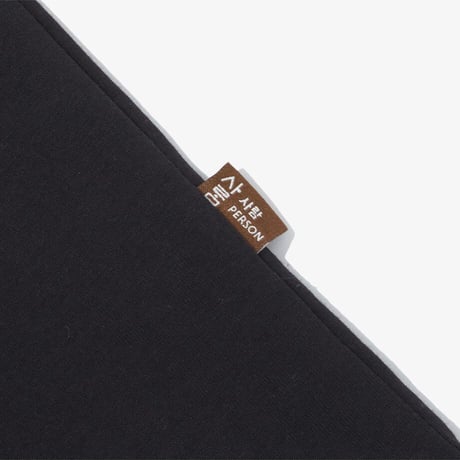TNF HANGEUL S/S R/TEE 1 REAL BLACK NT7UQ52C