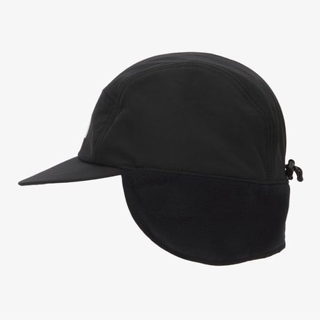 FLEECE EARFLAP CAP BLACK NE3CS55A