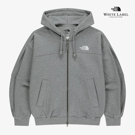 DAYOFF HOOD ZIP UP HEATHER GRAY NJ5JR50J