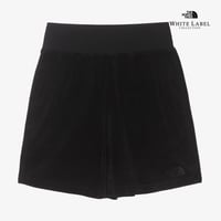 W'S VELOUR SHORTS BLACK NS6KQ80J
