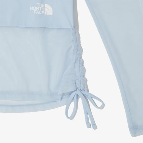 W'S NETTY L/S RASHGUARD LIGHT BLUE NT7TS33C