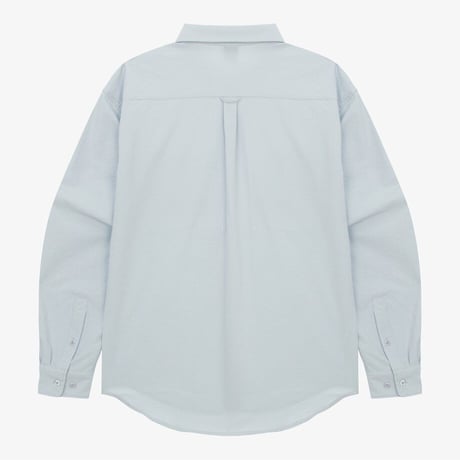 M'S PUMICE L/S SHIRTS LIGHT BLUE NH8LR03A
