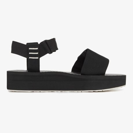 W SKEENA SANDAL PLATFORM BLACK NS82R14A