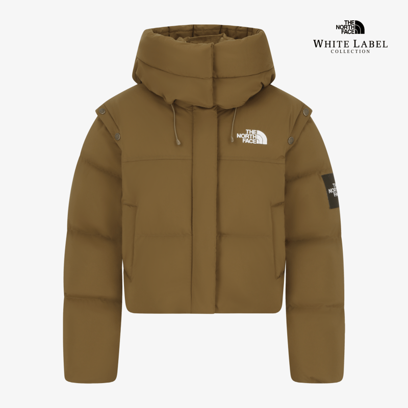W'S NOVELTY NUPTSE DT JACKET (RDS) CAMEL NJ1DR8