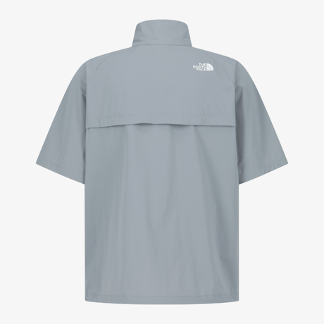 ICEPULSE S/S ZIP UP WARM GRAY NT7KS01K
