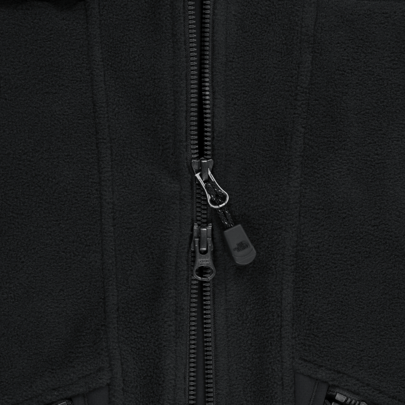 LINE-X FLEECE VEST BLACK NV4FR50J | THE NORTH F