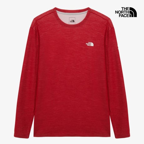 【SUMMIT SERIES】ORTLER BASE L/S R/TEE RED NT7TR97C
