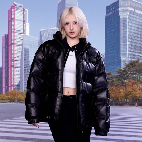 【数量限定】LEATHER NUPTSE JACKET (RDS) BLACK NJ1DR54