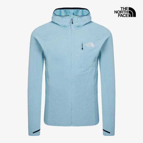 【SUMMIT SERIES】EXPEDITION GRID FLEECE FULL ZIP HOODIE MINT LEAF NJ5JS54B