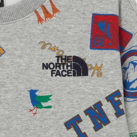 K'S WILDPATCH SWEATSHIRTS MELANGE GREY NM5MR52S