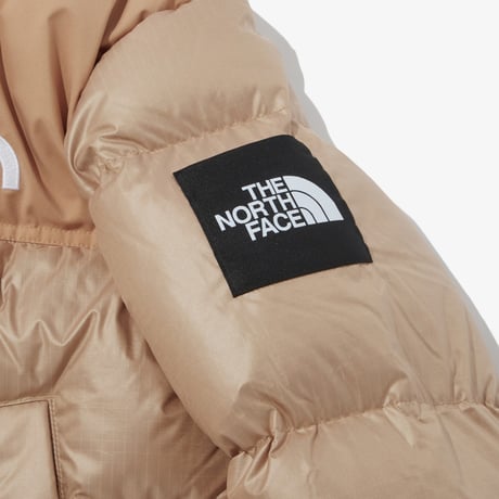 W'S NOVELTY NUPTSE RDS DOWN JACKET BEIGE BROWN NJ1DP85N