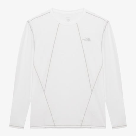 VANE L/S R/TEE WHITE NT7TS07B