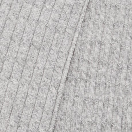 AIR WOOL SHAWL LIGHT GRAY NA5IR83B