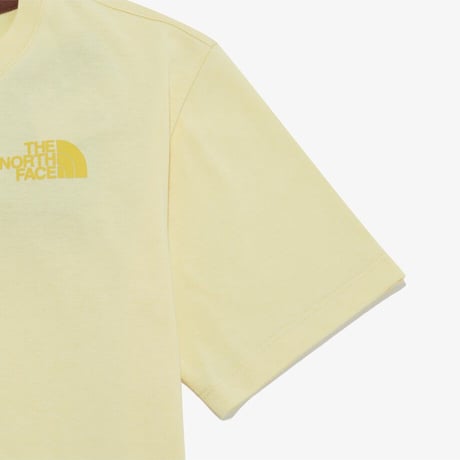 K'S TNF HANGEUL S/S R/TEE 1 LIGHT YELLOW NT7UR28U