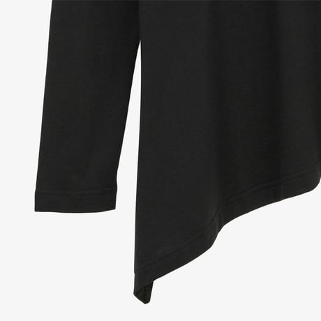 W'S VELIA L/S COVER UP BLACK NT7TR41A