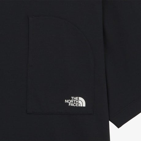UNI CHEST POCKET R/TEE BLACK NT7UR53A
