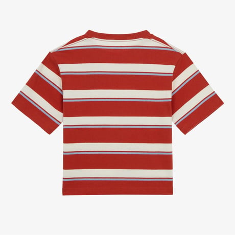 DURO STRIPE S/S R/TEE TOMATO NT7UR28C
