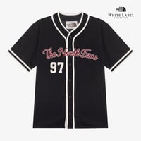 TNF CREW S/S JERSEY TOP BLACK NT7UR25J