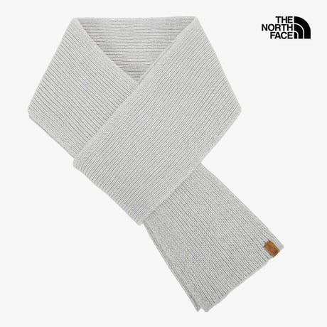 REWOOL KNIT MUFFLER LIGHT GRAY NA5IR70B