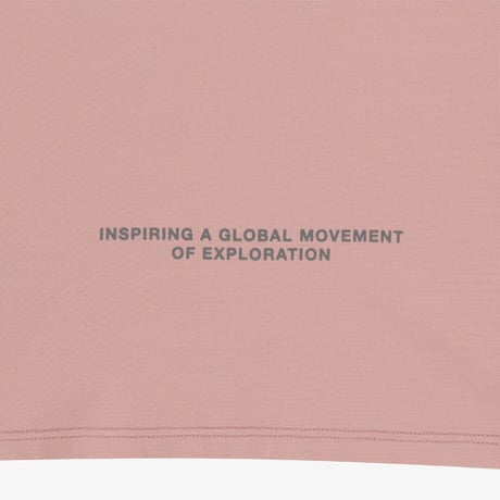 W'S STEPUP L/S R/TEE GRAYISH PINK NT7TR81L