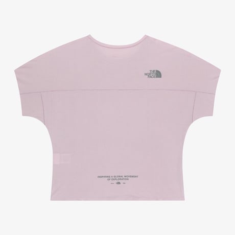 W'S DASH S/S R/TEE PINK NT7UR38K