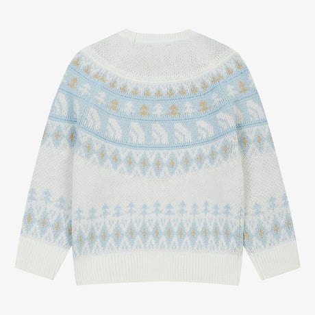 K'S NORDIC SWEATER OFF WHITE NT7AS51T