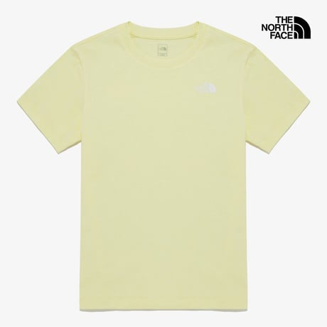 W’S COTTON BASIC S/S R/TEE LIGHT YELLOW NT7UR30C