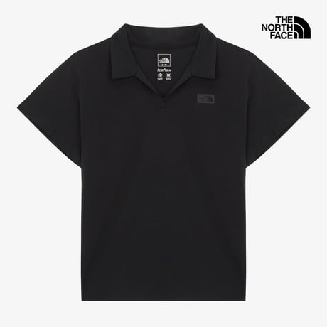 W'S FROST S/S POLO BLACK NT7PR42A