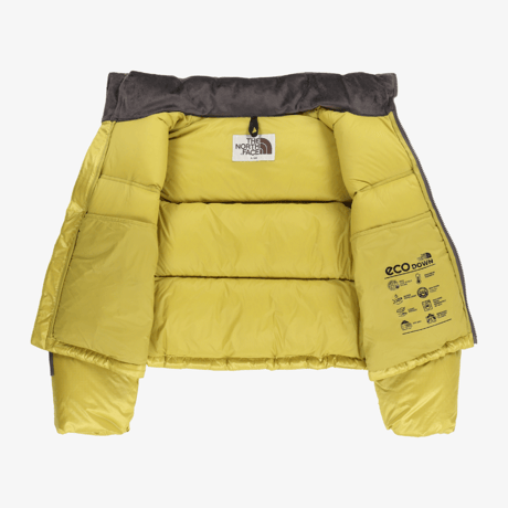 W'S NOVELTY NUPTSE DOWN JACKET (RDS) MUSTARD NJ1DR85O