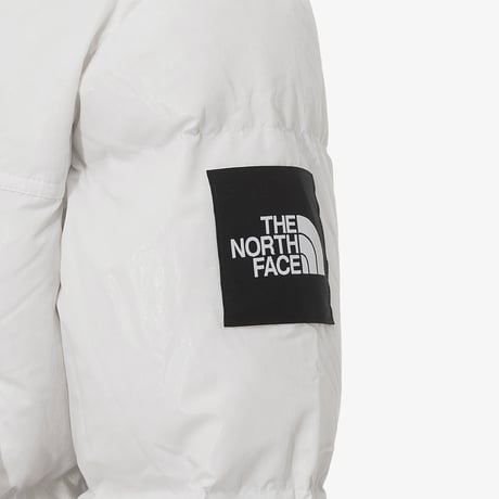 W'S CRINKLE NUPTSE DOWN JACKET (RDS) WHITE NJ1DQ95K