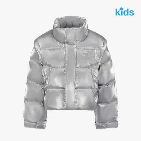 G'S GLOW DT DOWN JACKET (RDS) SILVER NJ1DS62U