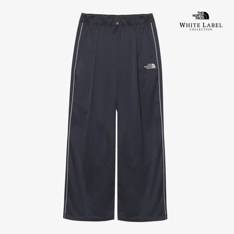 W'S SATIN WIDE PANTS NAVY NP6NR32L
