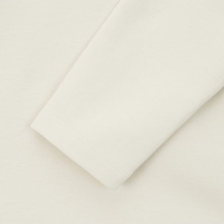 W'S COZY FLEX L/S POLO VANILLA NT7QS81B