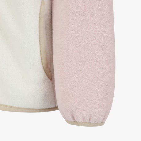 K'S CAMPOUT FLEECE JACKET PALE PINK NJ4FS51U