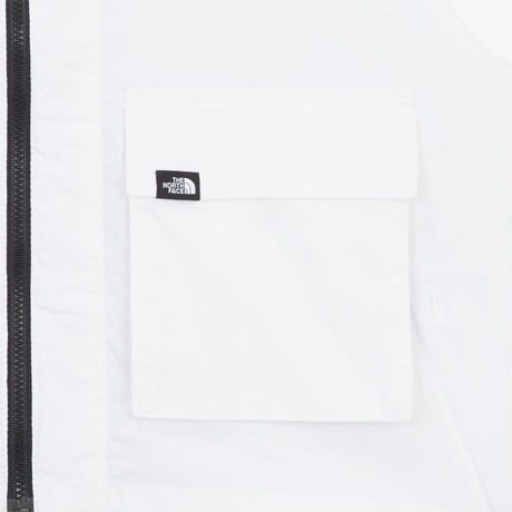 OBED VEST WHITE NV5VR04B
