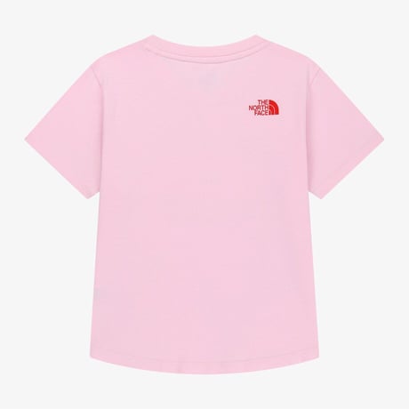W'S HALF DOME S/S R/TEE CANDY PINK NT7US31M