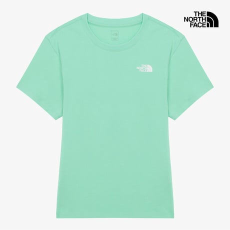 W’S COTTON BASIC S/S R/TEE PISTACHIO GREEN NT7UR30E