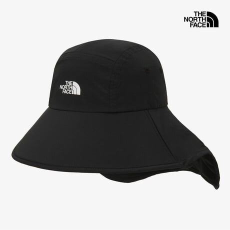 TNF WIDE SUN SHIELD HAT BLACK NE3HS08A