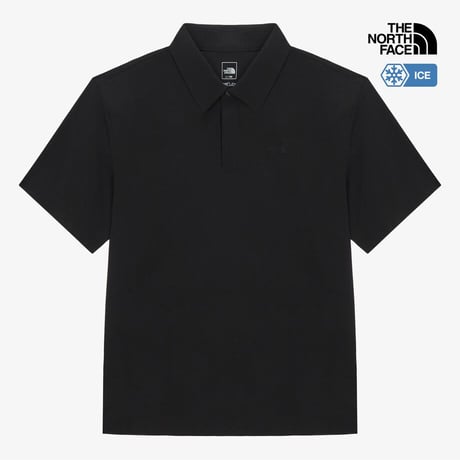 M'S ICECUBE S/S POLO BLACK NT7PS20A